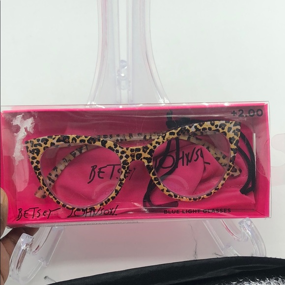 Betsey Johnson Accessories - Betsey Johnson Blue Light Glasses +2.00